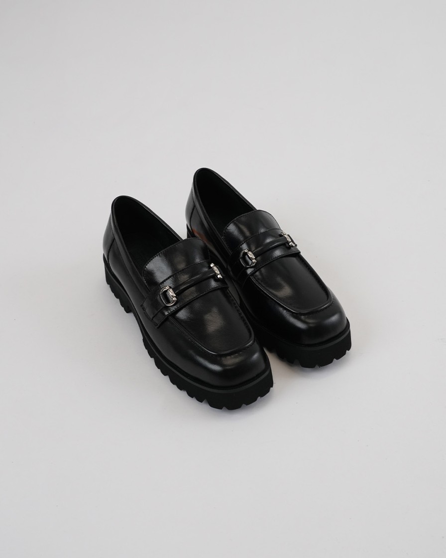 Shoes INTIQUE | Buckle Chunky Loafers