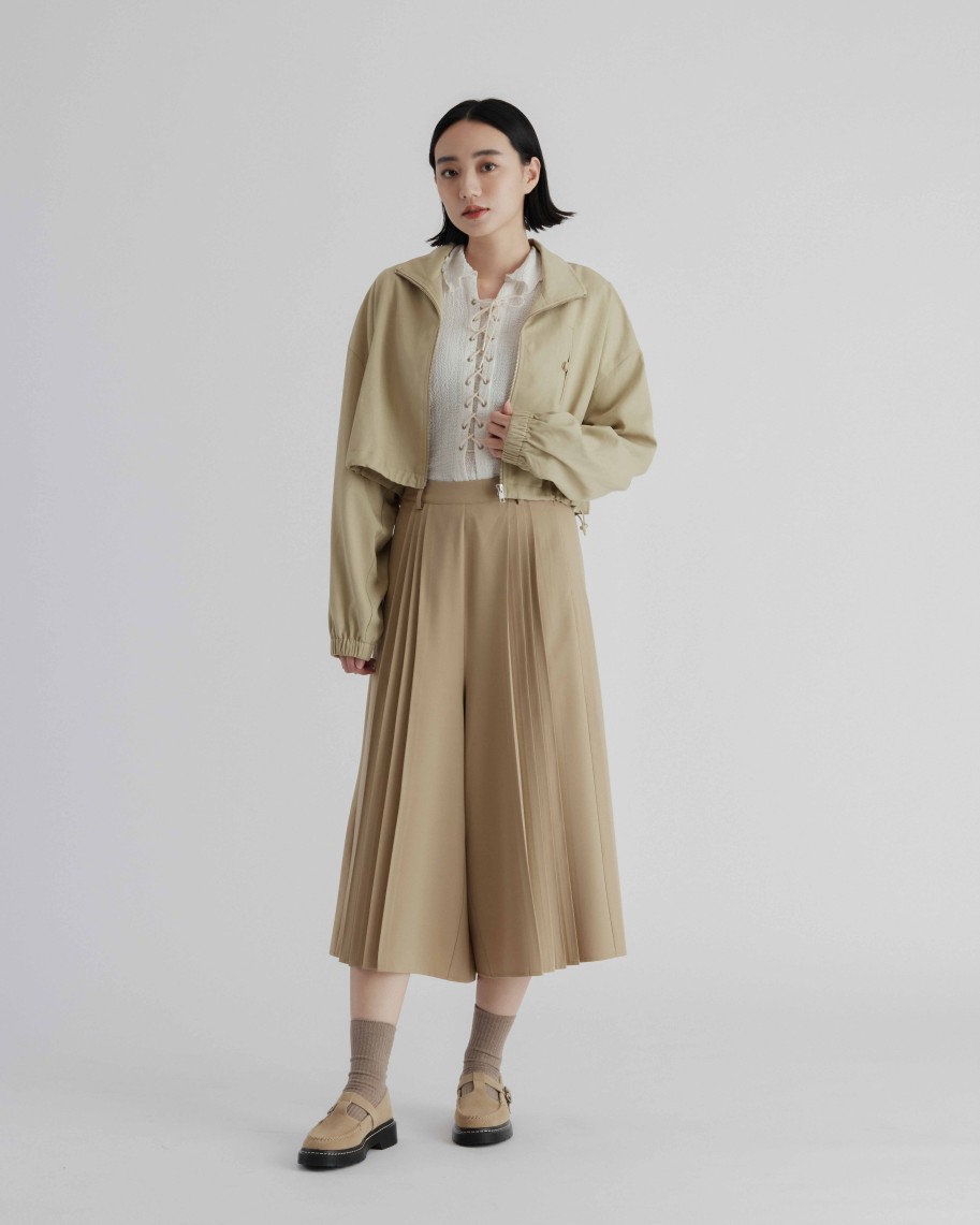 Pants INTIQUE | Pleated Culottes