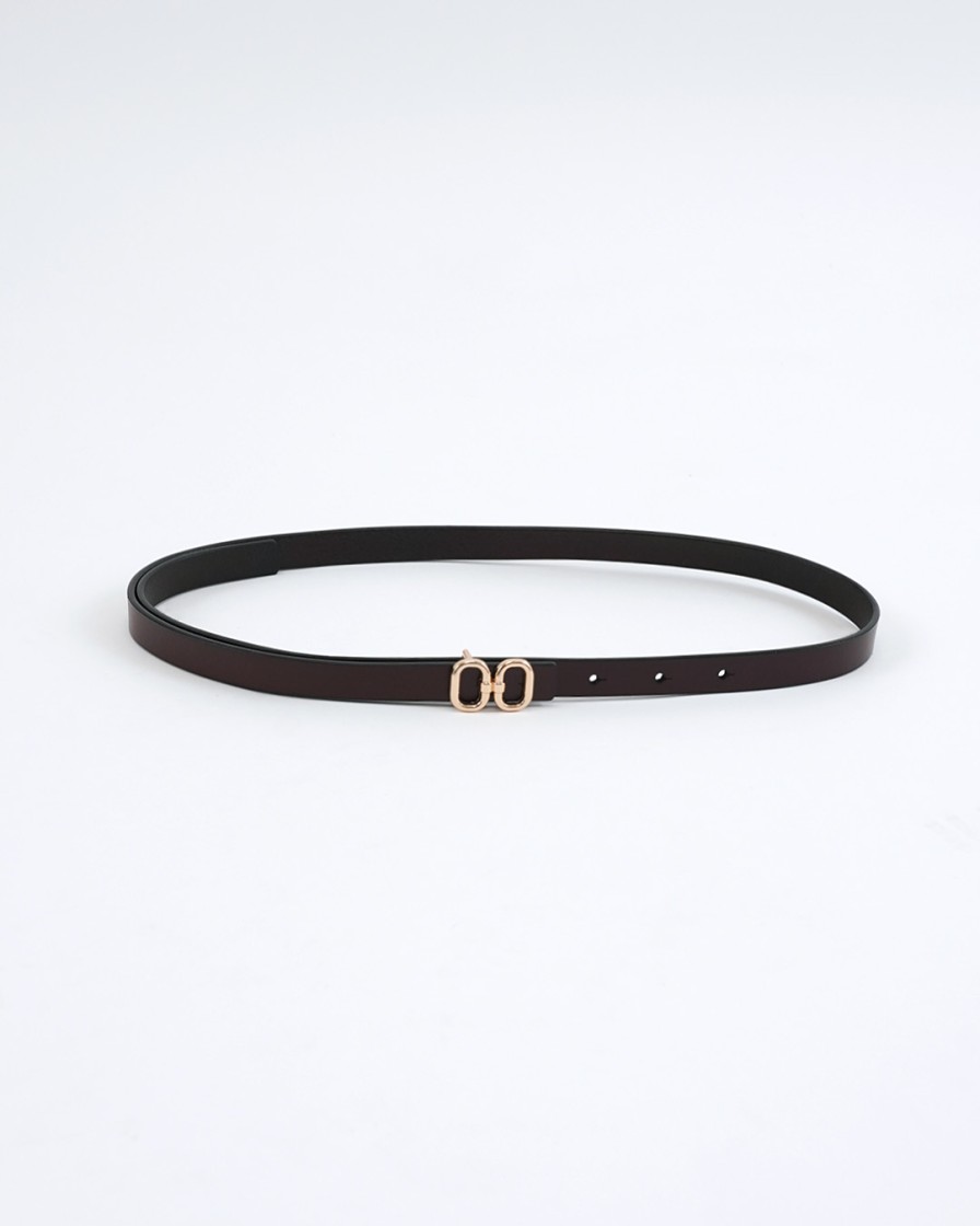 Accessories INTIQUE | Buckle Leather Belt