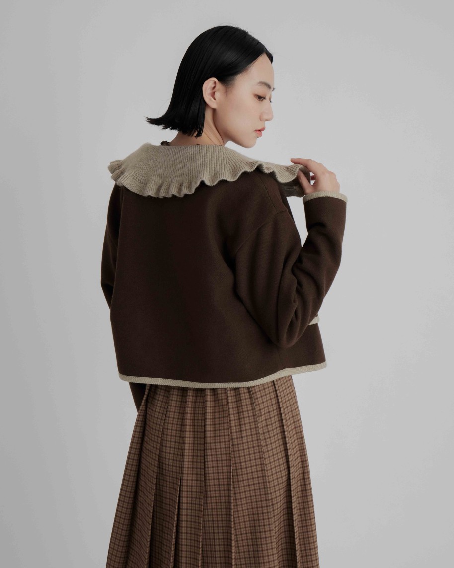 Outers INTIQUE | Knitted Collar Outer