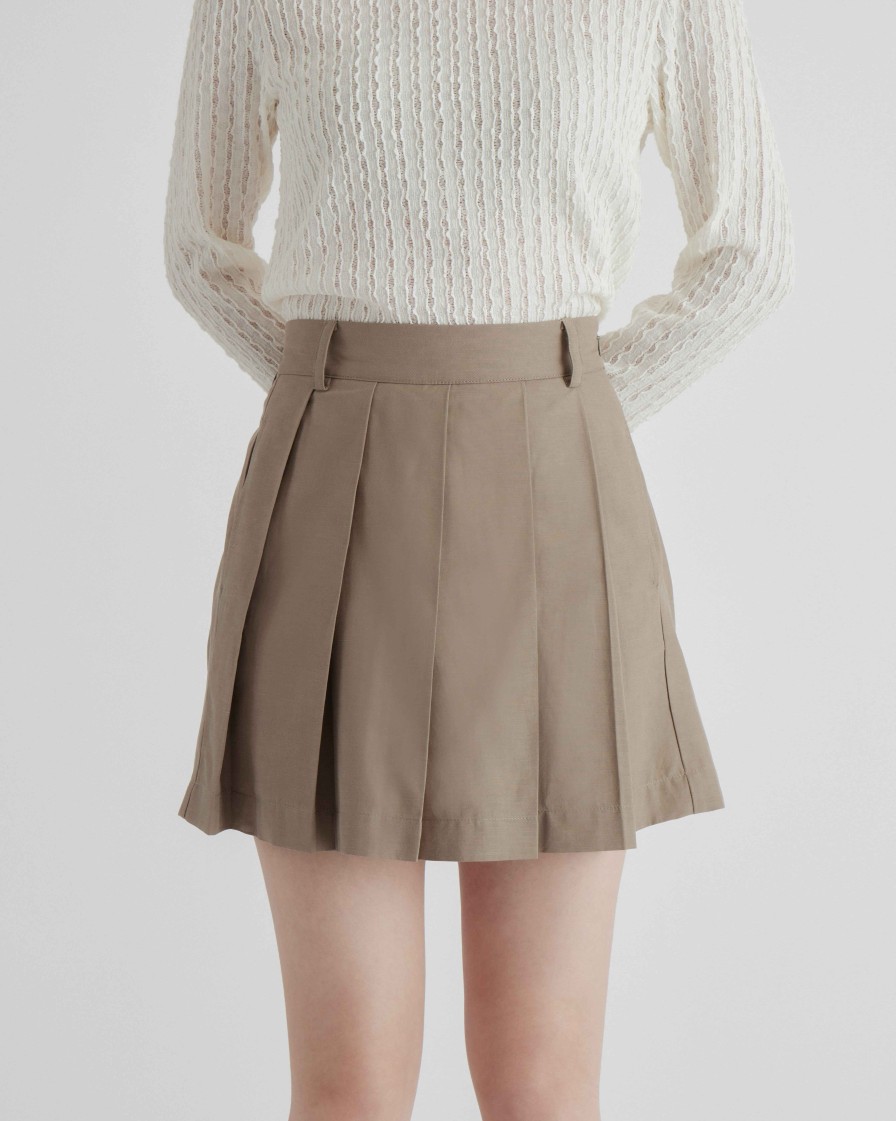 Skirts INTIQUE | Pleated Mini Skirt