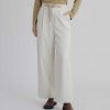 Pants INTIQUE | Belt Set Straight-Leg Pants