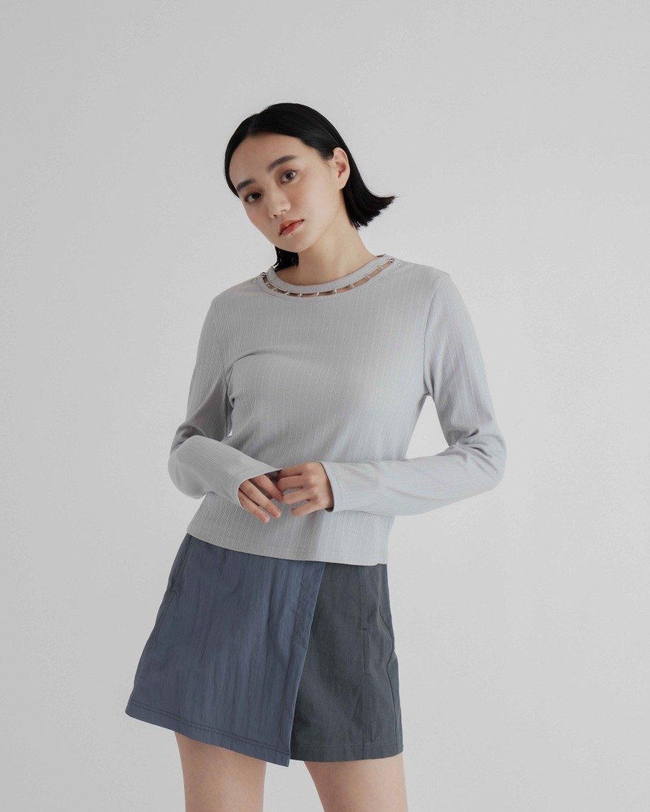 Tops INTIQUE | Bead Trimmed Top