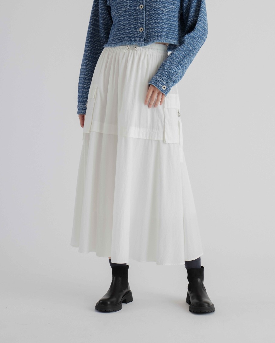 Skirts INTIQUE | Maxi Cargo Skirt