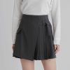 Skirts INTIQUE | Wrap Pleated Mini Skirt