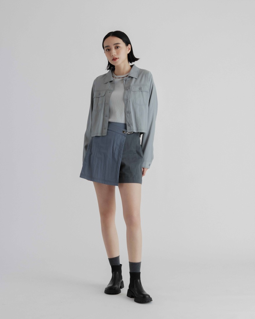 Outers INTIQUE | Contrast Stitch Jacket