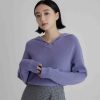 Knitwears INTIQUE | Buckle Trimmed Sweater