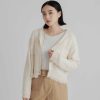 Knitwears INTIQUE | Knitted Tweed Cardigan Ivy