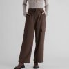 Pants INTIQUE | Soft Cargo Pants Brn