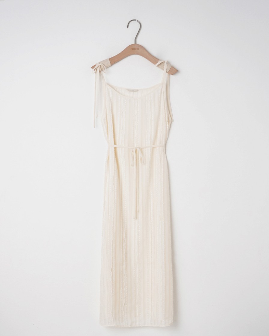 One-Piece INTIQUE | See-Through Mesh Strappy Dress