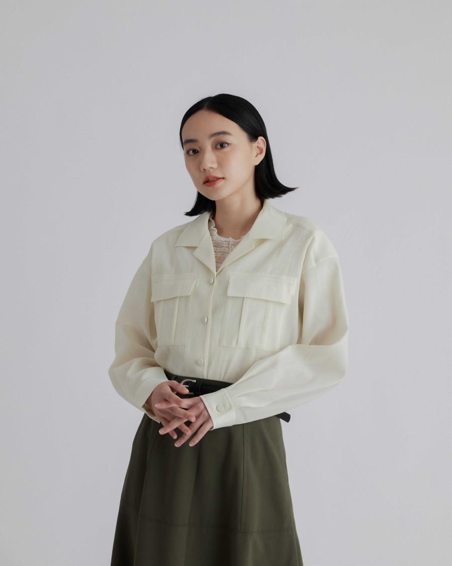 Outers INTIQUE | Cargo Cropped Jacket