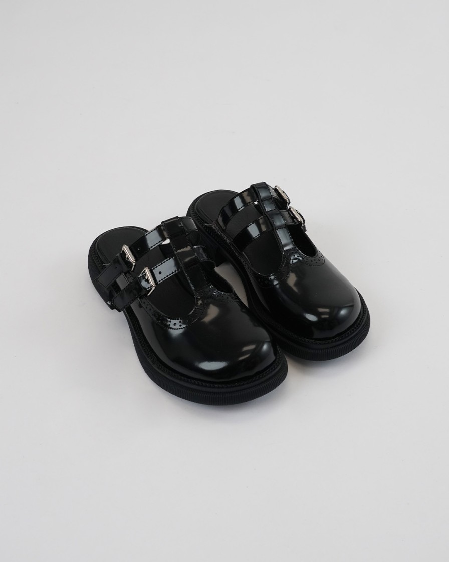 Shoes INTIQUE | Chunky Mary Jane Clogs