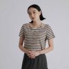 Tops INTIQUE | 2 In 1 Stripe Top