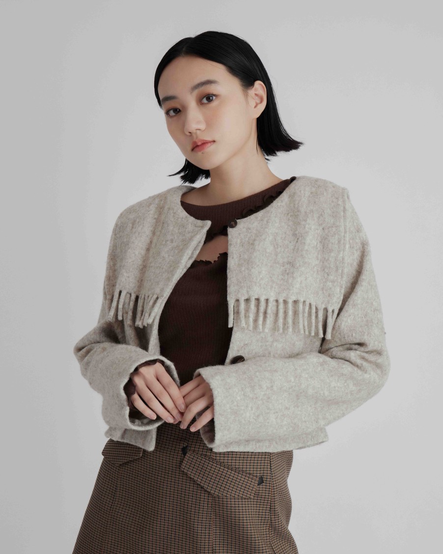 Outers INTIQUE | Detachable Collar Jacket Beg