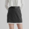 Skirts INTIQUE | Layered Cargo Skirt Beg